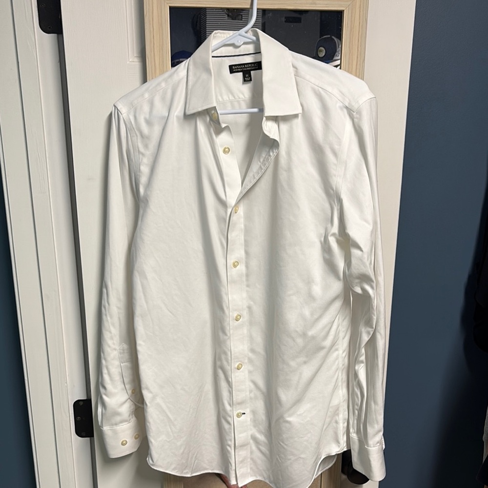 Men's White Dress Shirt